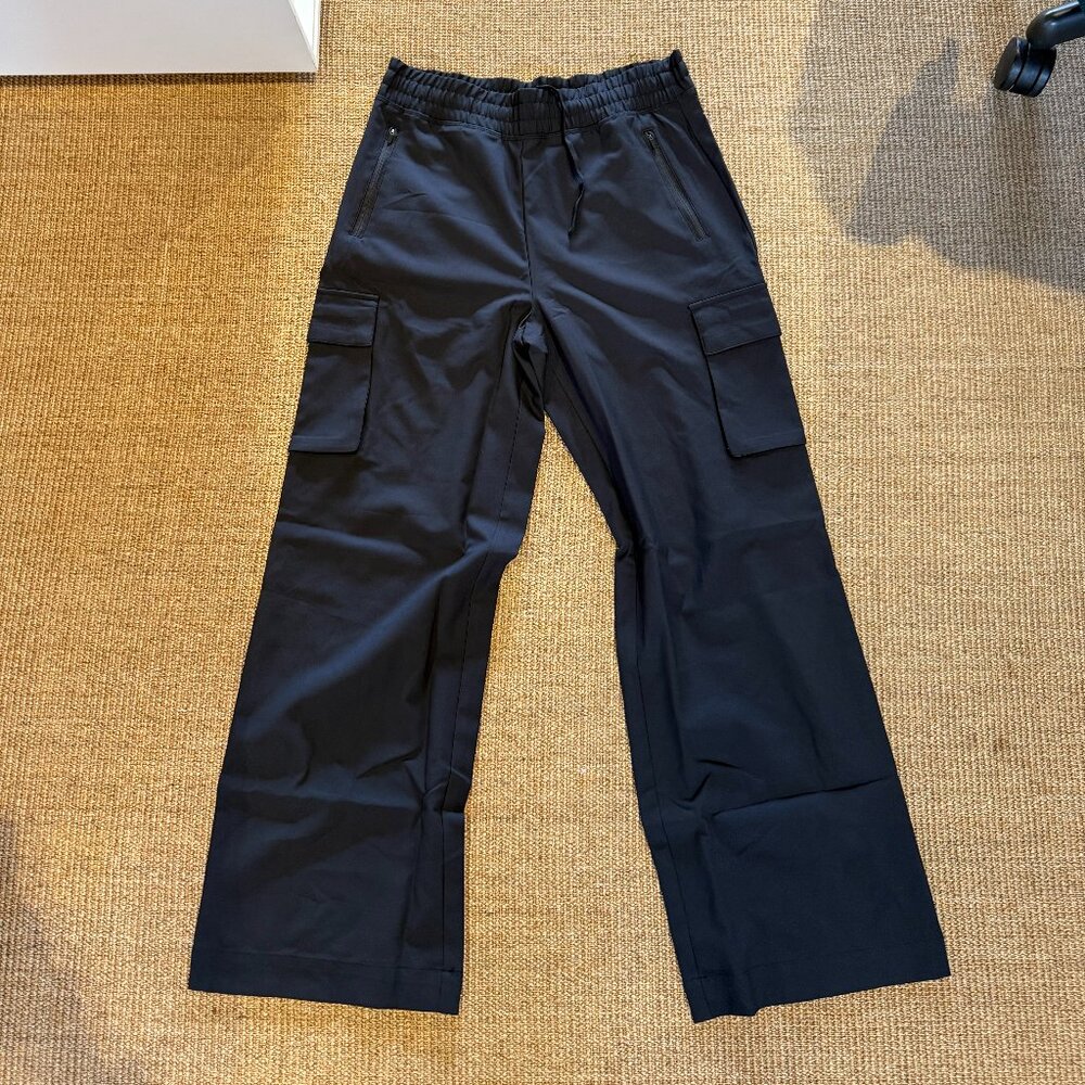 Beyond Yoga - City Chic Wide Leg Cargo Pant - BRAND NEW WITHOUT TAGS - Picture 7 of 9